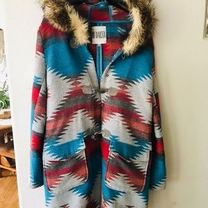 BB Dakota Koa southwestern jacket